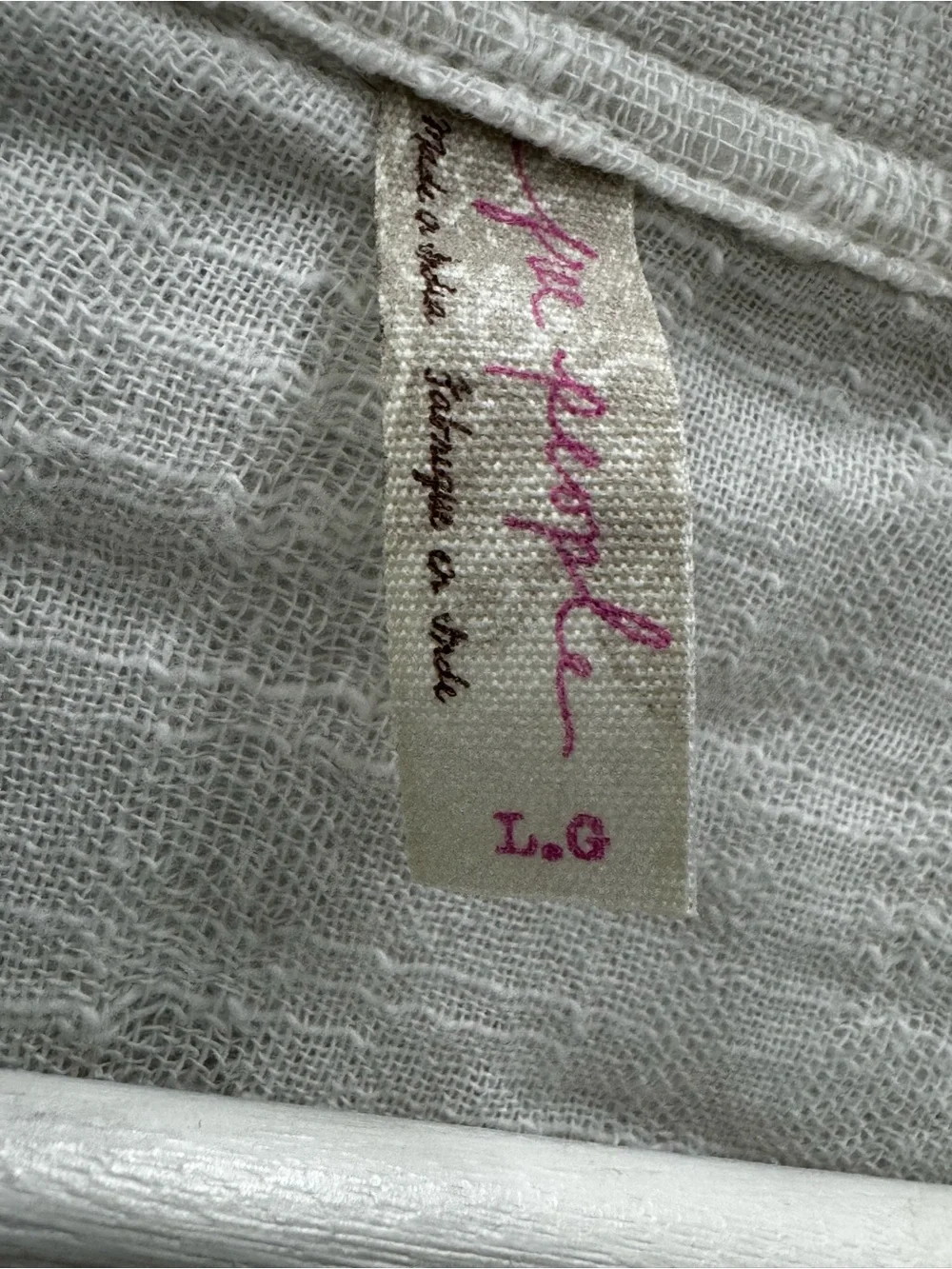 Free People lightweight cream